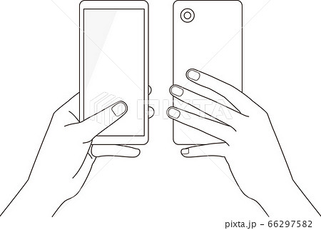 手 指 タッチパネル タッチ タッチスクリーンの写真素材