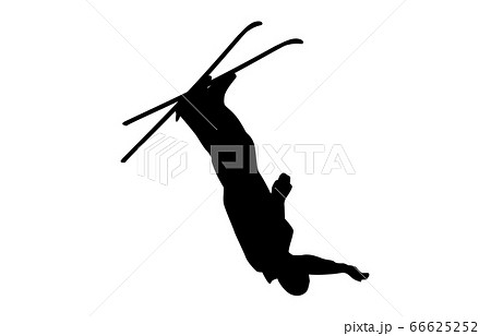 モーグルのイラスト素材