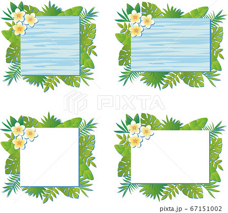 フレーム 木目 看板 イラスト 枠 かわいい 背景のイラスト素材