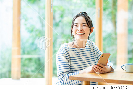 携帯の写真素材