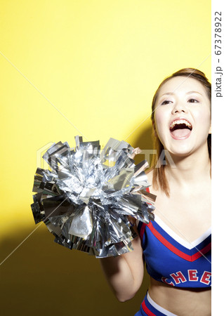 チアガールの写真素材