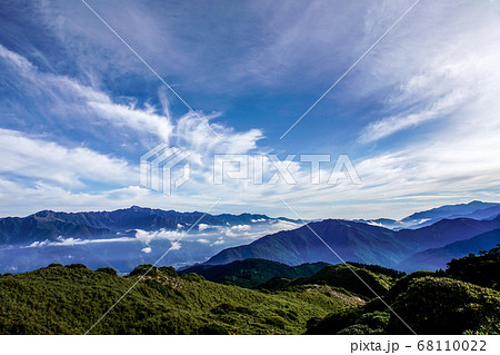 高い山の写真素材