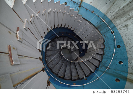 螺旋階段の写真素材