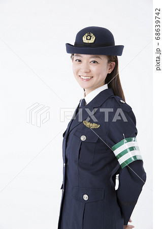 女性警察官の写真素材