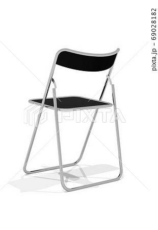 パイプ椅子のイラスト素材