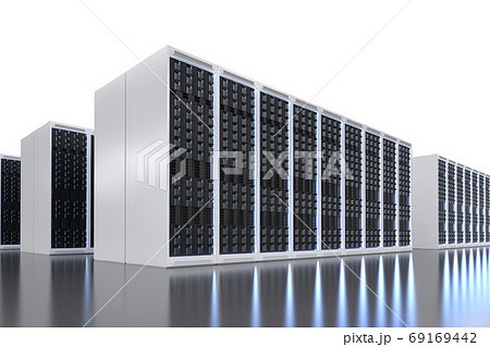データセンターのイラスト素材