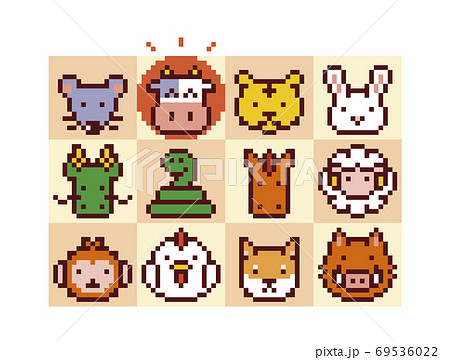 ドット絵のイラスト素材