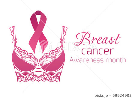 乳癌治療のイラスト素材