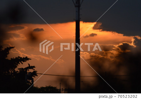 明日天気になあれの写真素材