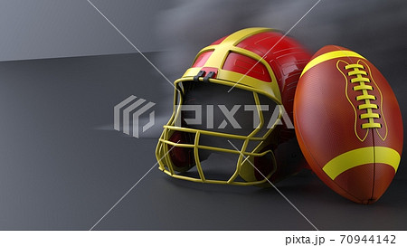 アメフト アメリカンフットボール のイラスト素材集 ピクスタ