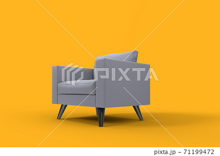 簡単な椅子 ミニマリズムのイラスト素材