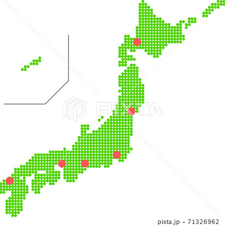 マップ 白地図 地図 シンプルのイラスト素材