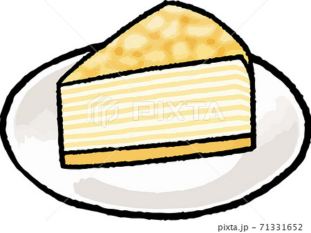 シフォンケーキのイラスト素材集 ピクスタ