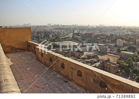 カイロ エジプト 町並み 市街地の写真素材
