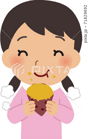 焼き芋のイラスト素材集 ピクスタ