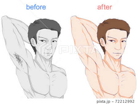 陰毛のイラスト素材
