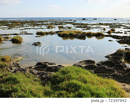 米須海岸の写真素材