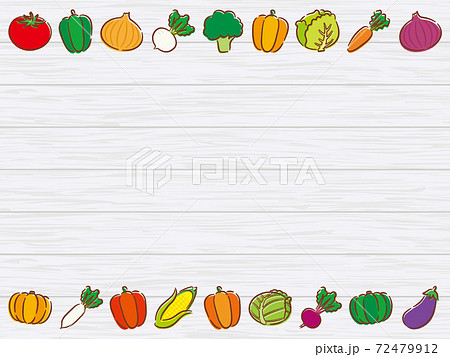 食材 食品 栄養 食育のイラスト素材