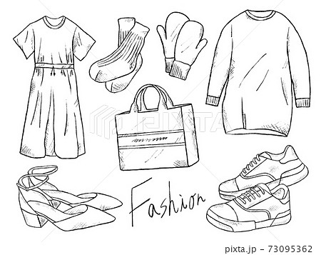 革手袋のイラスト素材