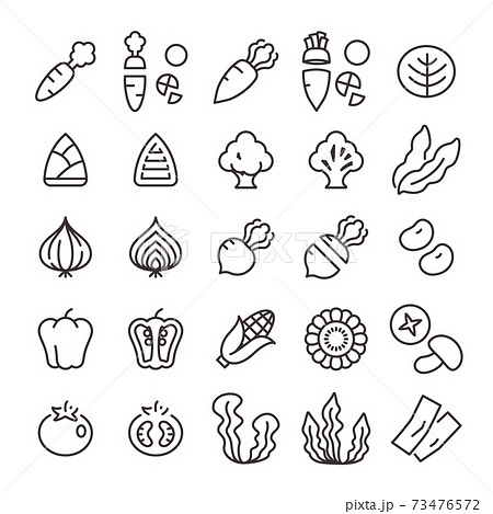 野菜 トマト アイコン 断面のイラスト素材 野菜 トマト アイコン 断面のイラスト素材
