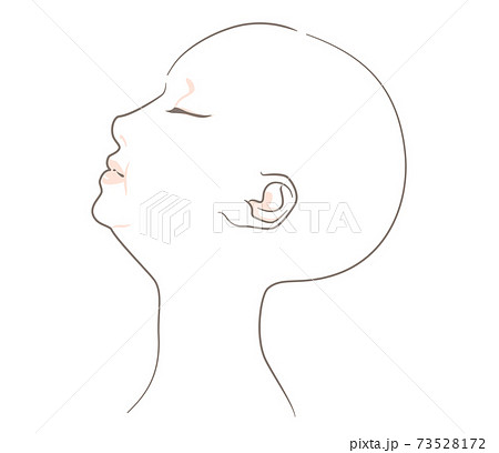 目をつぶるのイラスト素材