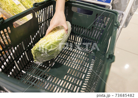 カートに入れるの写真素材