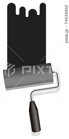 塗装ローラーのイラスト素材 Pixta