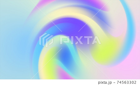 背景 水色 パステルカラー 緑色 イラストのイラスト素材