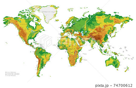 アトラス山脈 アフリカ大陸のイラスト素材