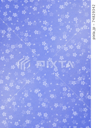 絞り柄 花 着物の写真素材