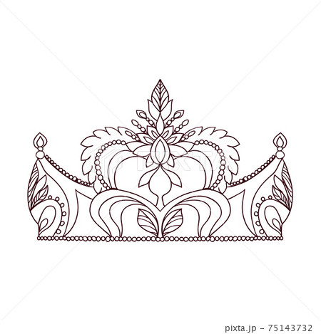 ベクター シンデレラシルエット シンデレラ プリンセスのイラスト素材