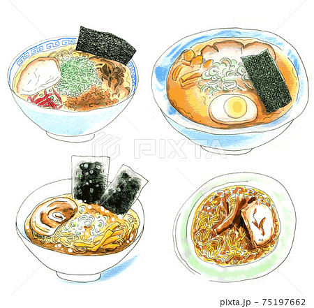 東京下町のイラスト素材