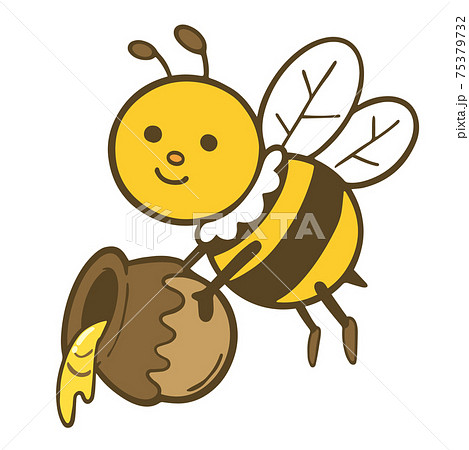 ミツバチのイラスト素材