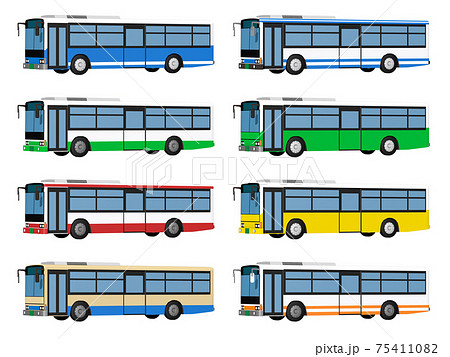 バス 観光バス のイラスト素材一覧 選べる豊富な素材バリエーション