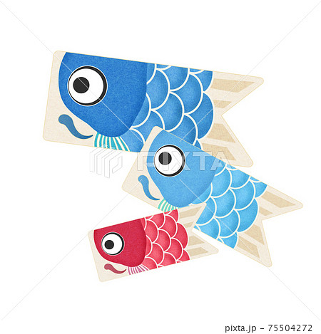 鯉のぼりのイラスト素材