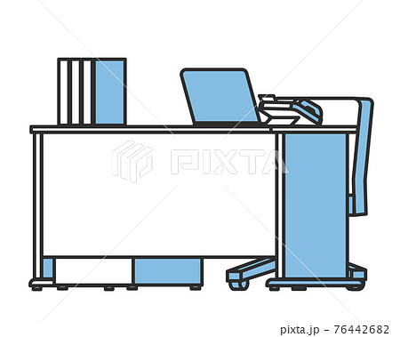 椅子正面のイラスト素材