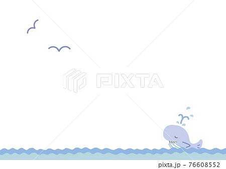 クジラ 鯨 のイラスト素材集 ピクスタ