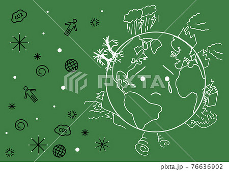 温暖化のイラスト素材