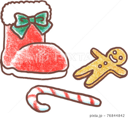 ジンジャーマンクッキーのイラスト素材