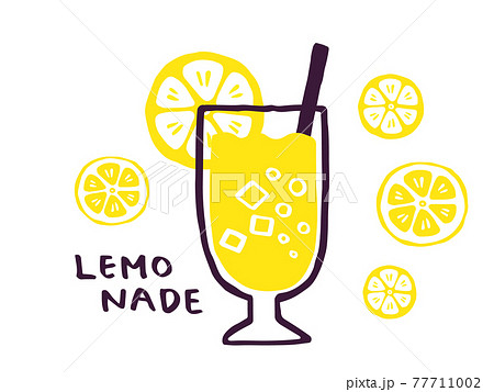 レモネード ジュース 飲み物 ドリンクのイラスト素材 - PIXTA