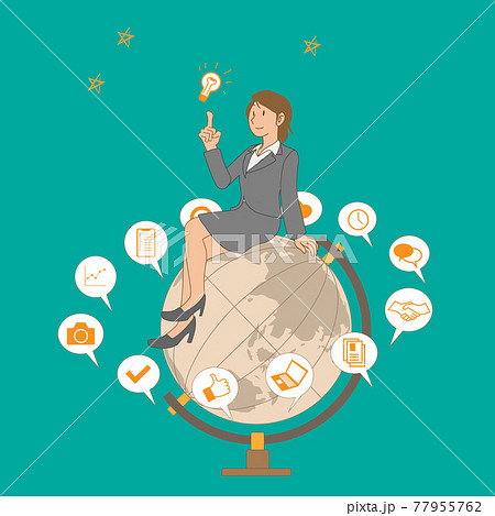 発明家のイラスト素材