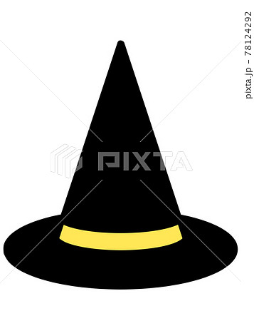 とんがり帽子 帽子 イラスト 魔女の帽子のイラスト素材