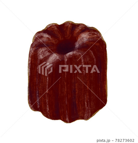 カヌレのイラスト素材