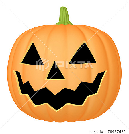 カボチャのキャラクターの写真素材