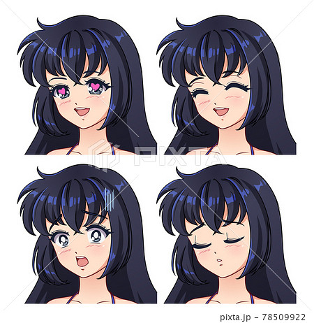 怒っている 怒り アニメ 漫画のイラスト素材