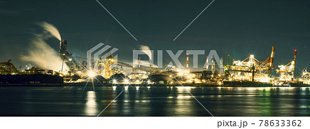 スチームパンク 工場の写真素材