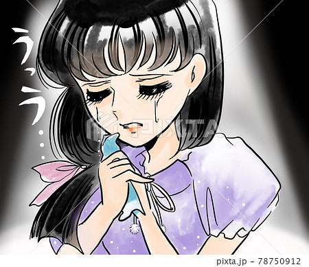 嫉妬 イラスト 女の写真素材