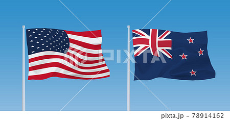 アメリカ国旗のイラスト素材集 ピクスタ