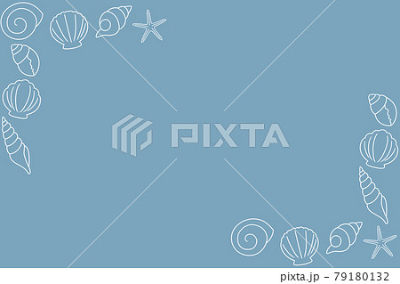 巻貝のイラスト素材