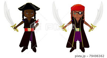 海賊刀 剣 イラストの写真素材